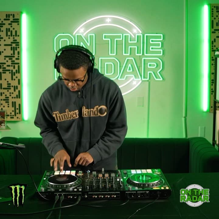 DJ Vic performing his On The Radar DJ set